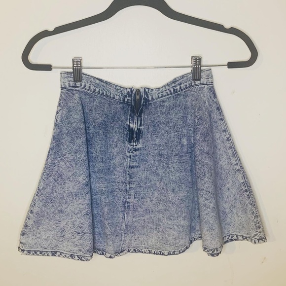 Acid Washed Skater Skirt - Picture 2 of 2